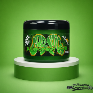Dodo Juice Rainforest Rub Soft Wax 250ml green jar